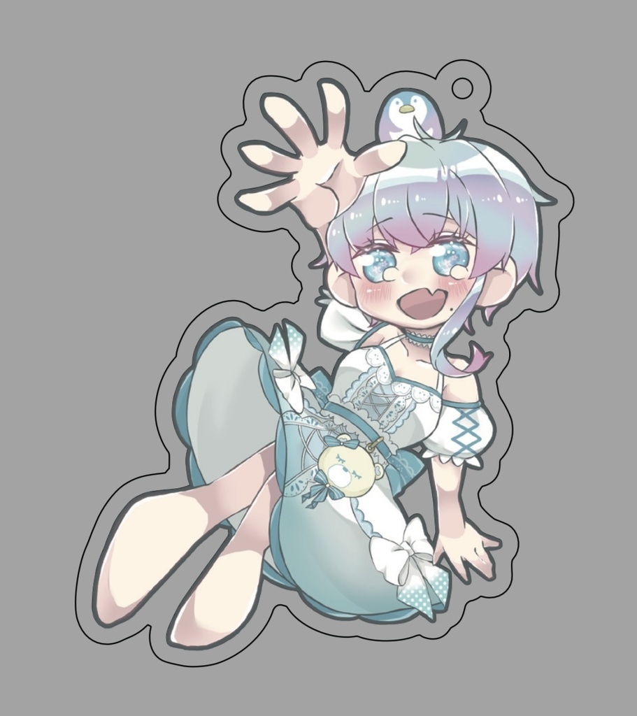 ぺんぎんまひちゃんアクリルキーホルダー