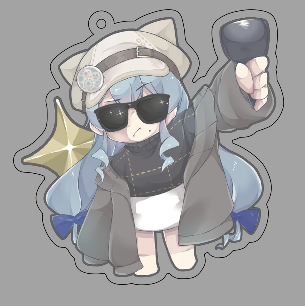 サングラスまひちゃんアクリルキーホルダー