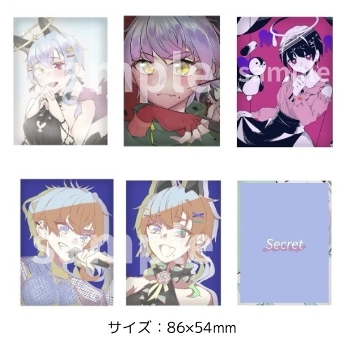 インスタントフォト風カードカード（ランダム）