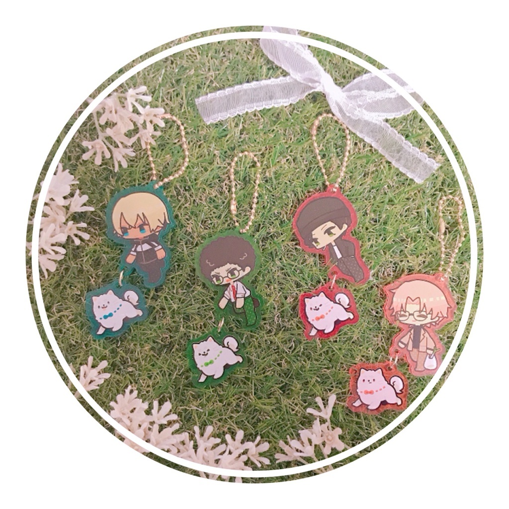 おさんぽアクリルキーホルダー