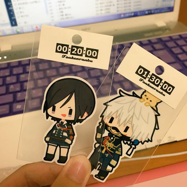 刀剣乱舞 ダイカットステッカー