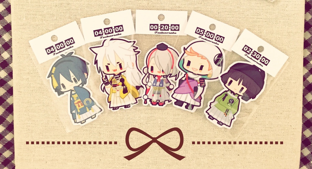 刀剣乱舞 ダイカットステッカー(再販+新作)