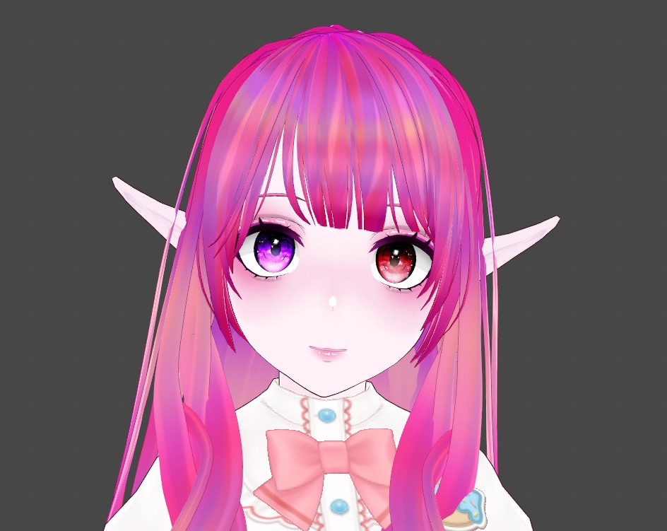 Vroid studio free makeup "pink explosion"