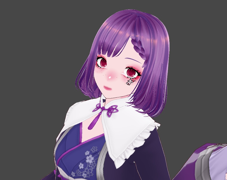 Vroid studio free makeup "New Year's cat 2025"