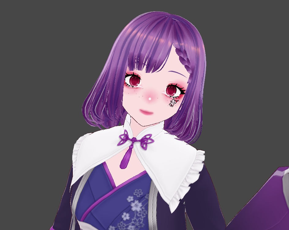 Vroid studio free makeup "New Year's cat 2025"