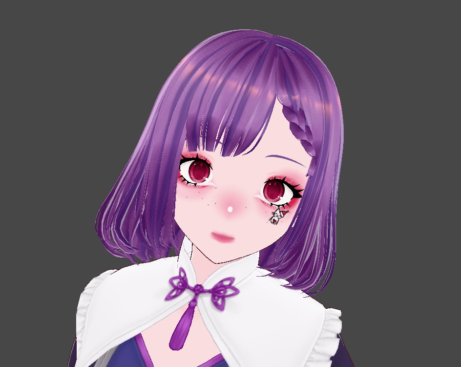 Vroid studio free makeup "New Year's cat 2025"