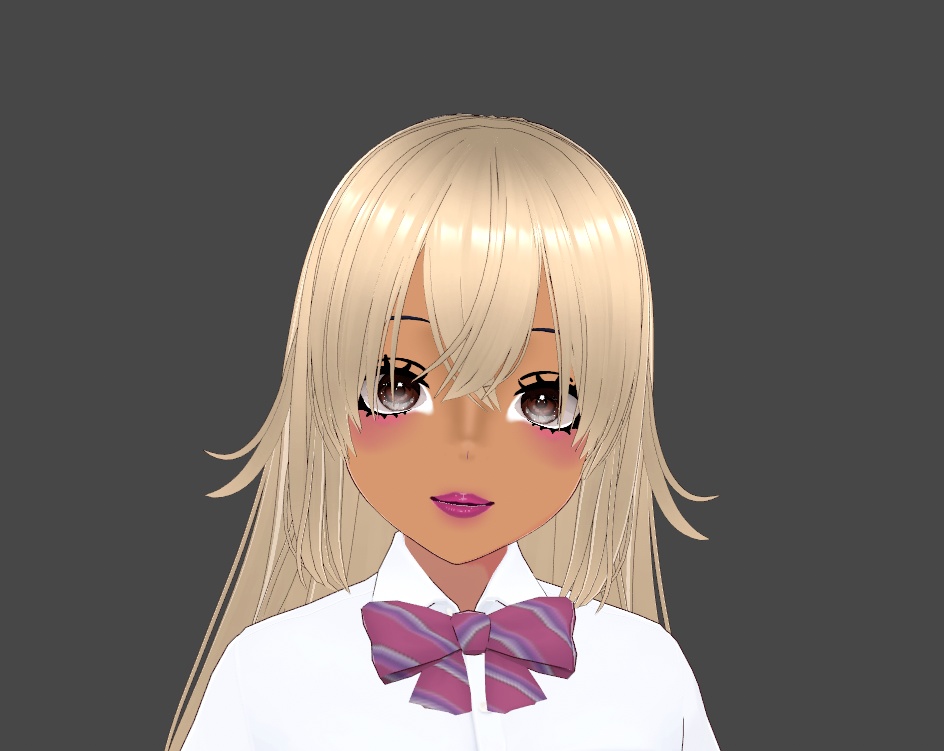 Vroid studio free makeup "gyaru"