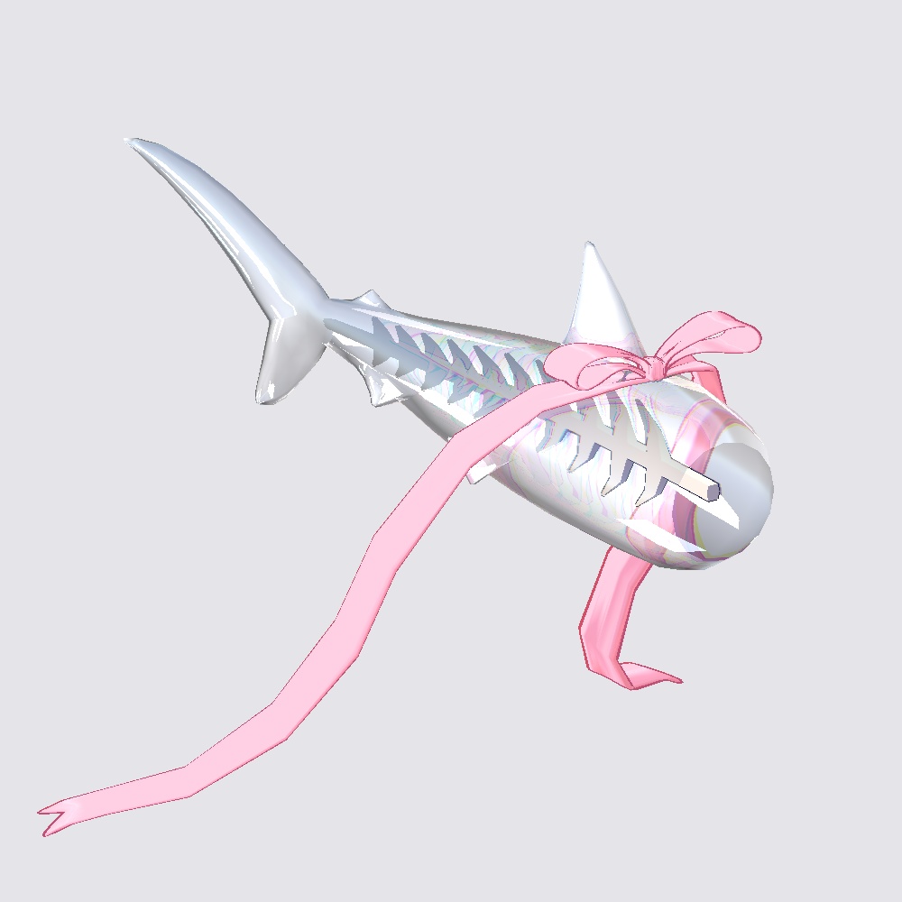 Fish Bone Shark Tail