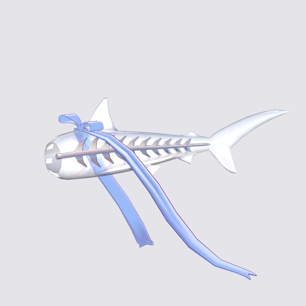 Fish Bone Shark Tail
