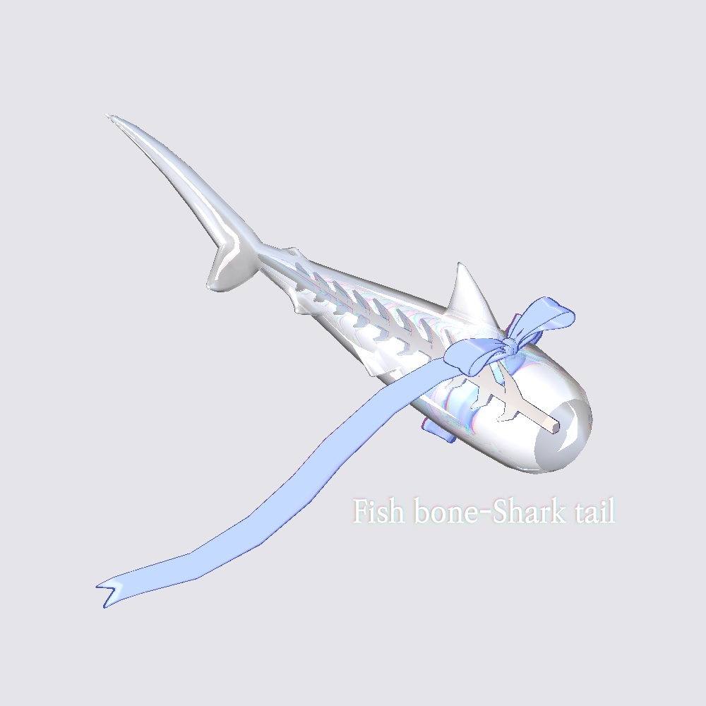 Fish Bone Shark Tail