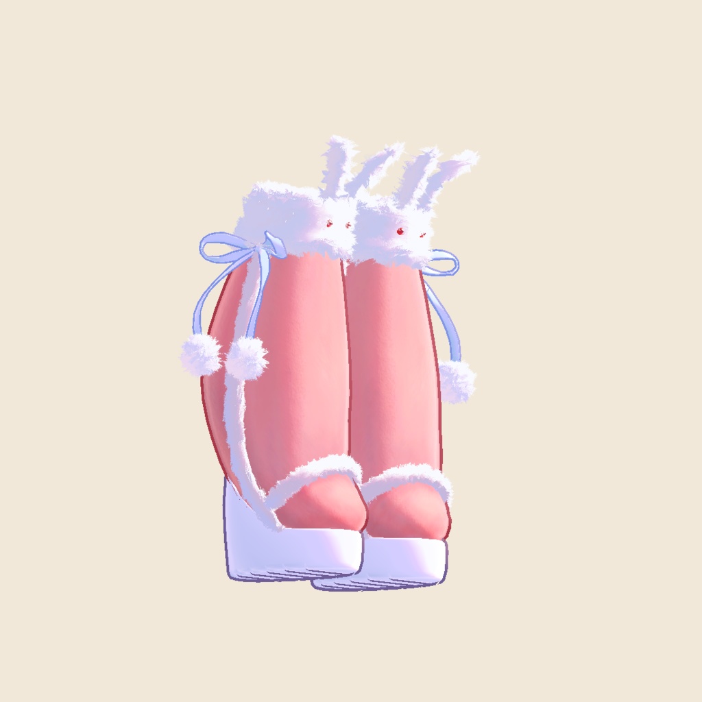 Bunny Fluffy Boots