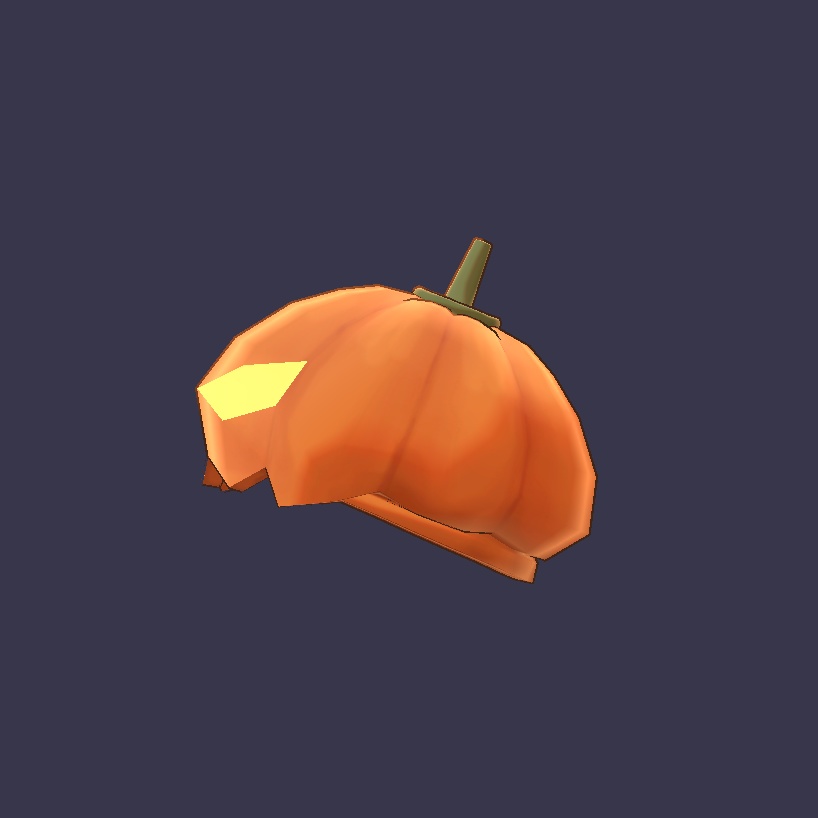 Halloween Pumpkin Beret