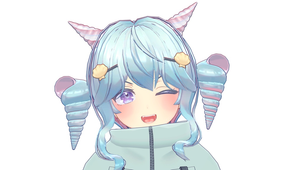 オリジナル3Dモデル「螺夢」