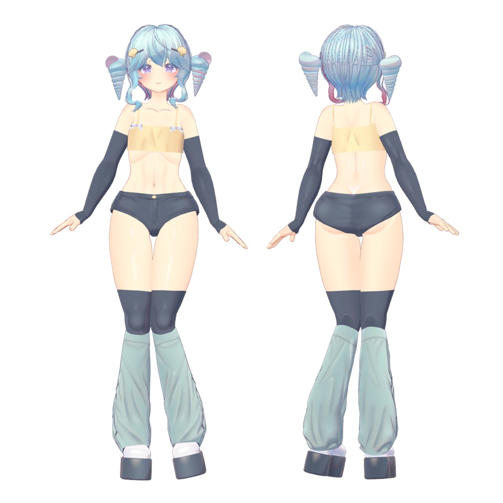 オリジナル3Dモデル「螺夢」