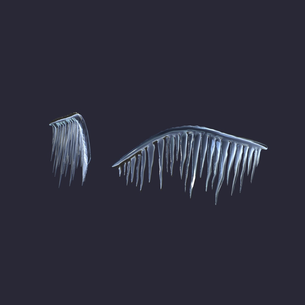 Icicle Horns & Wings