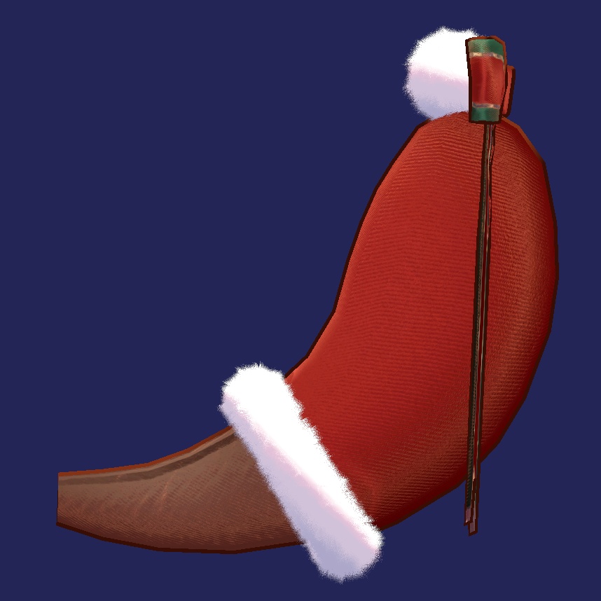 Santa Hat Tail