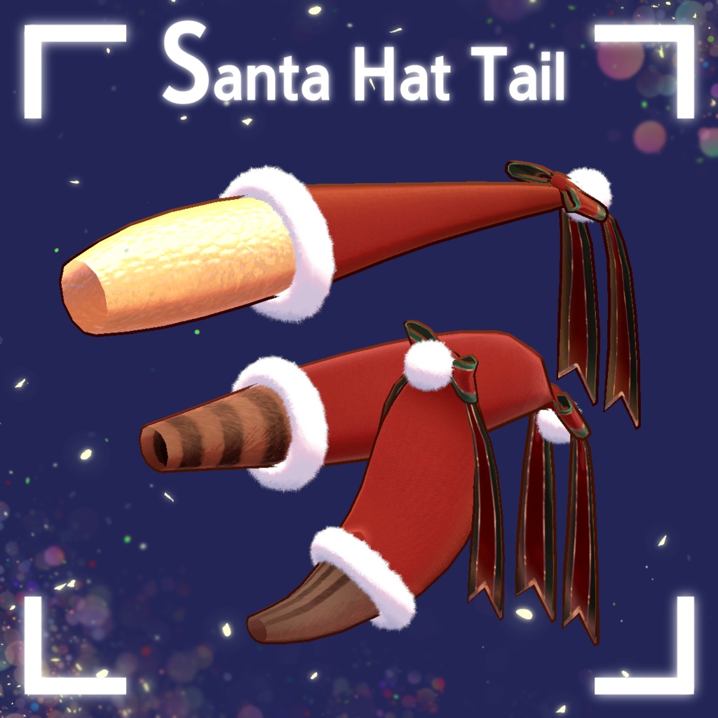 Santa Hat Tail