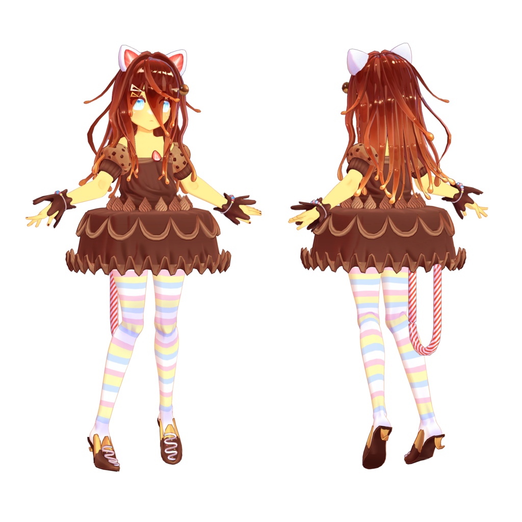 オリジナル3Dモデル「デザートリア」