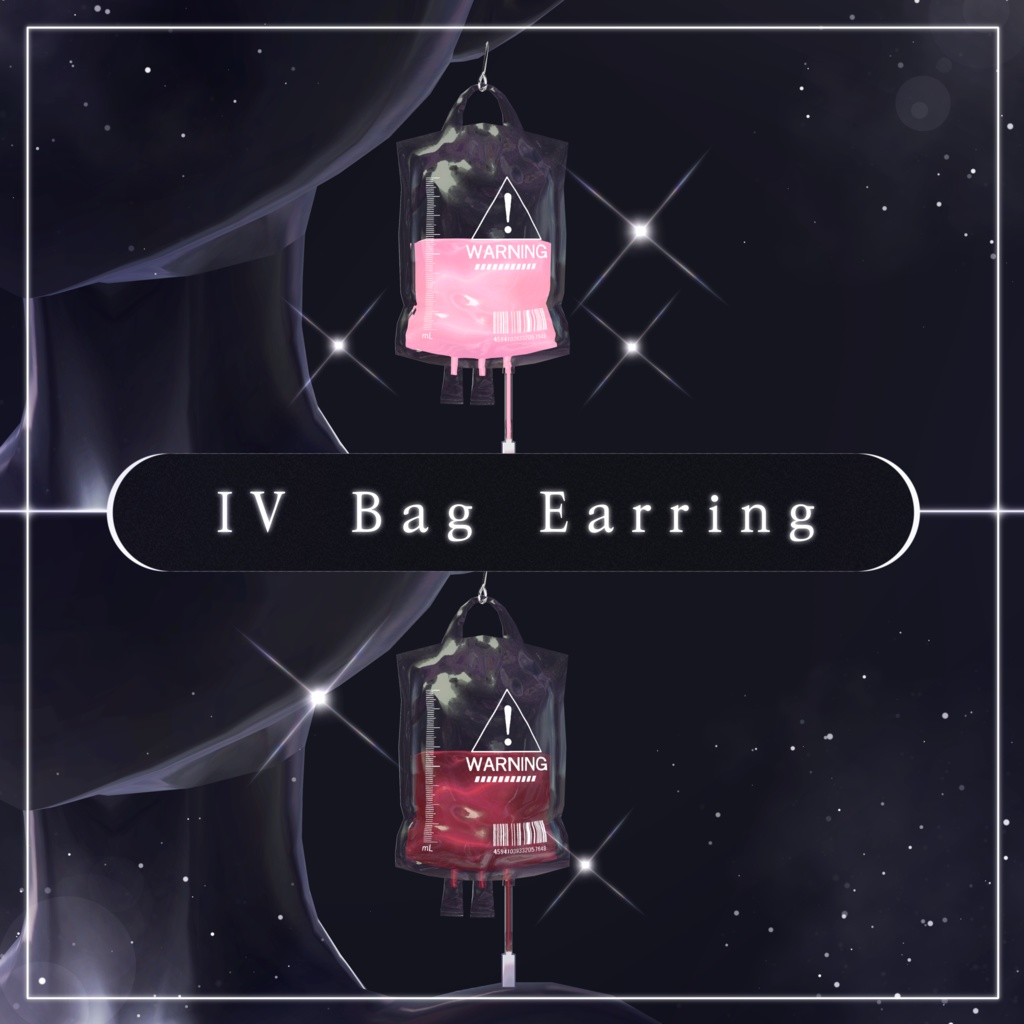 IV Bag Earring