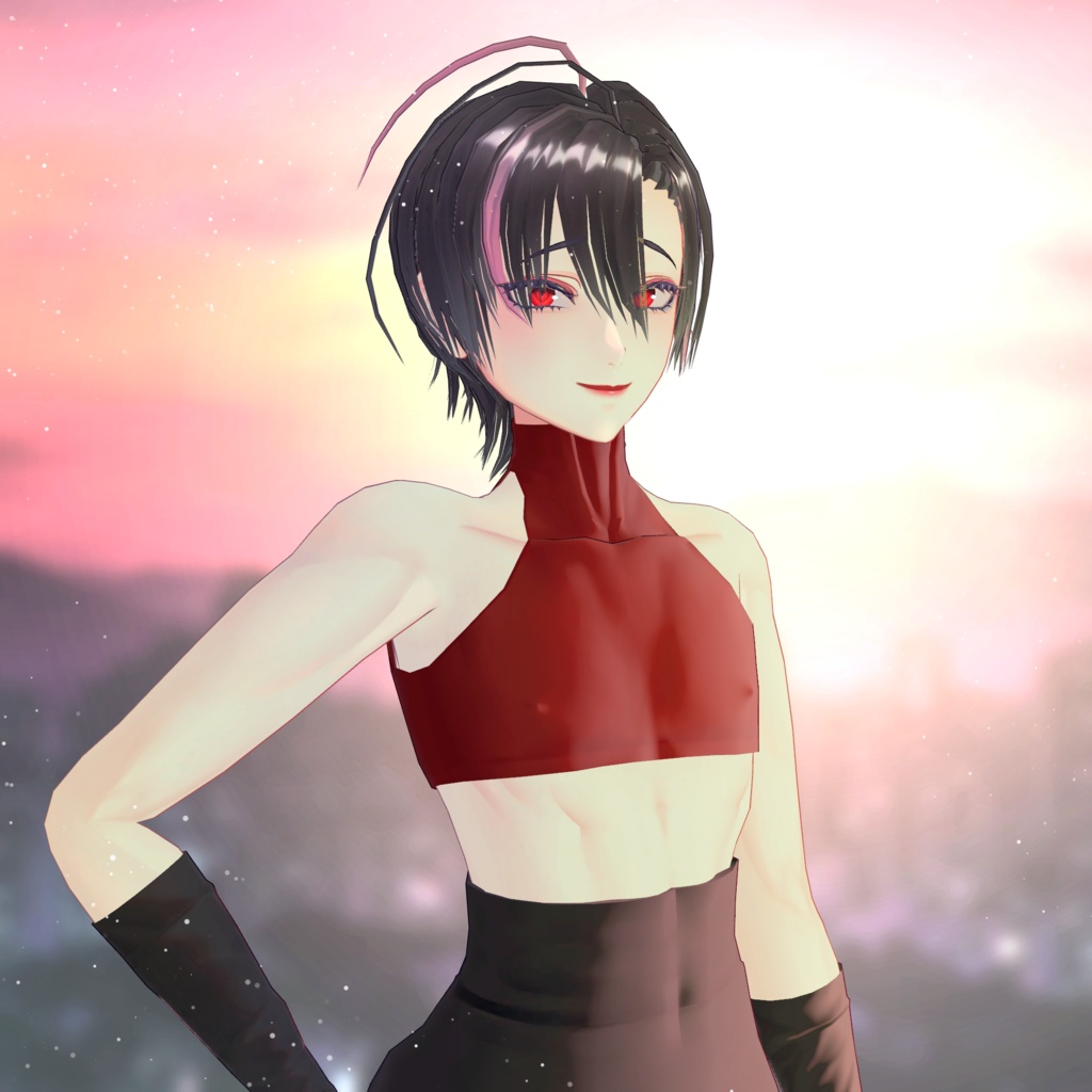 オリジナル3Dモデル「風舞貴」