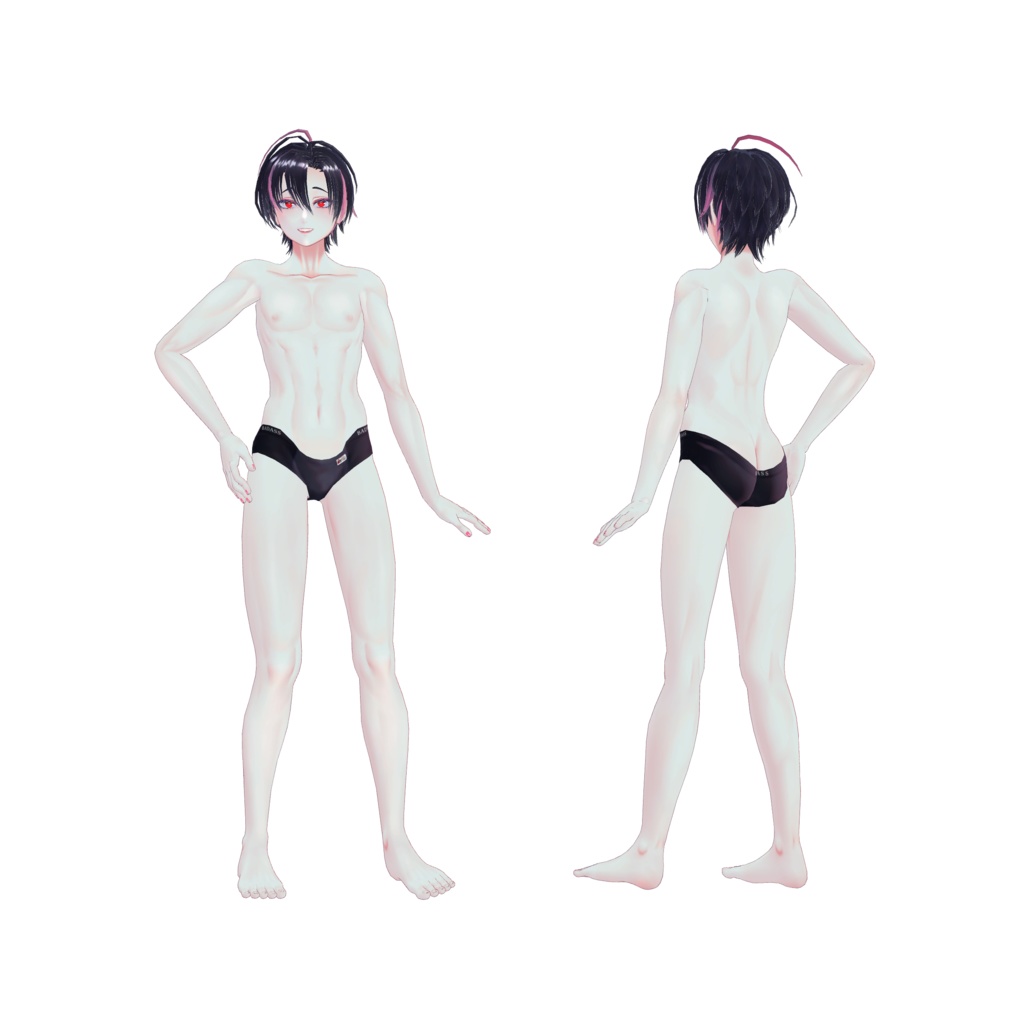 オリジナル3Dモデル「風舞貴」