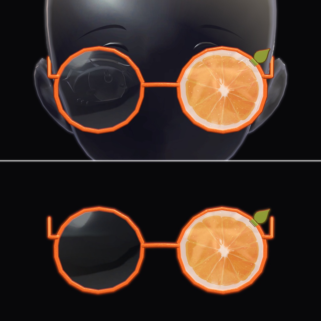Orange Day Glasses