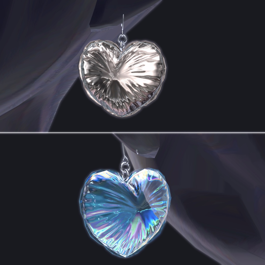 Heart Balloon Earrings