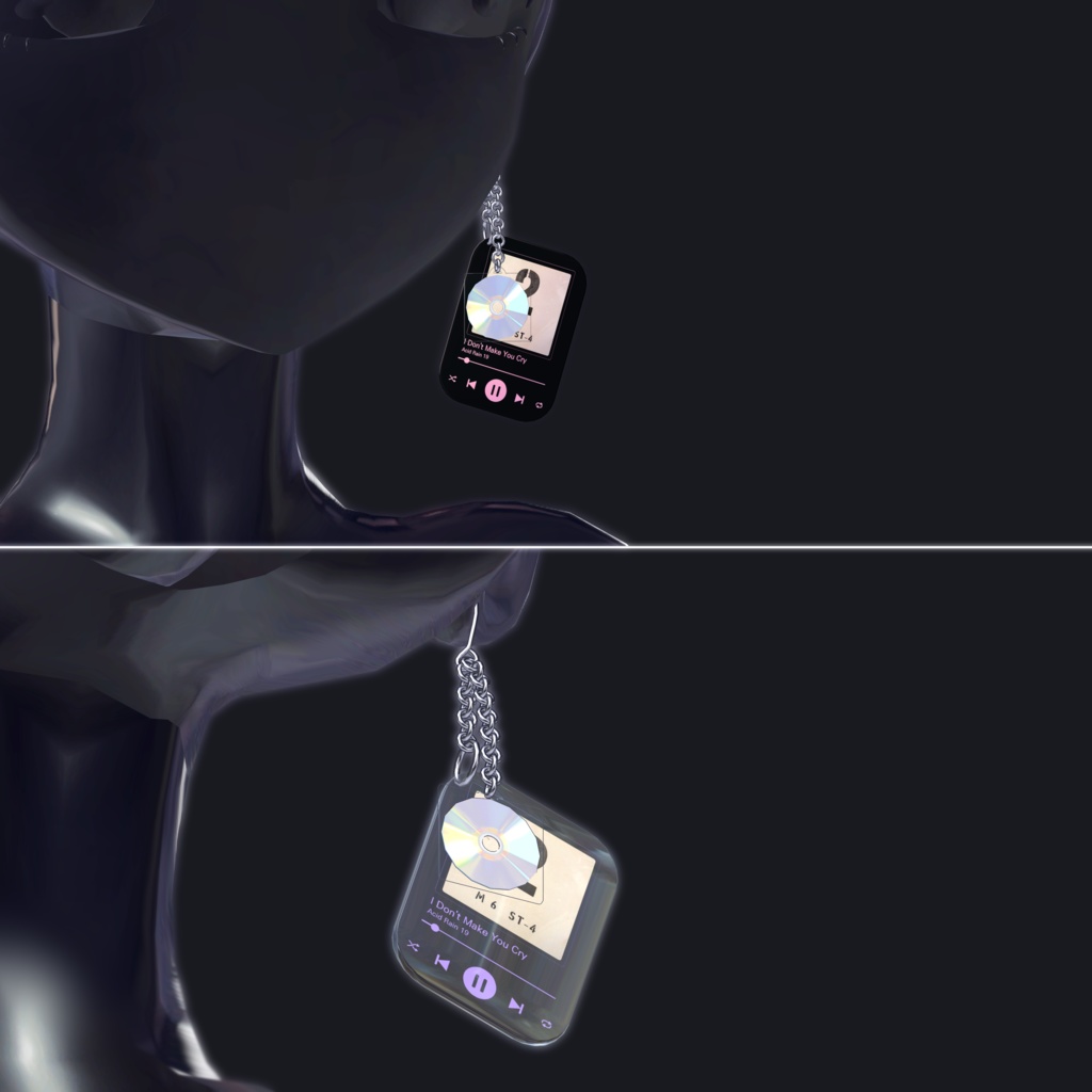 Music Player Earrings