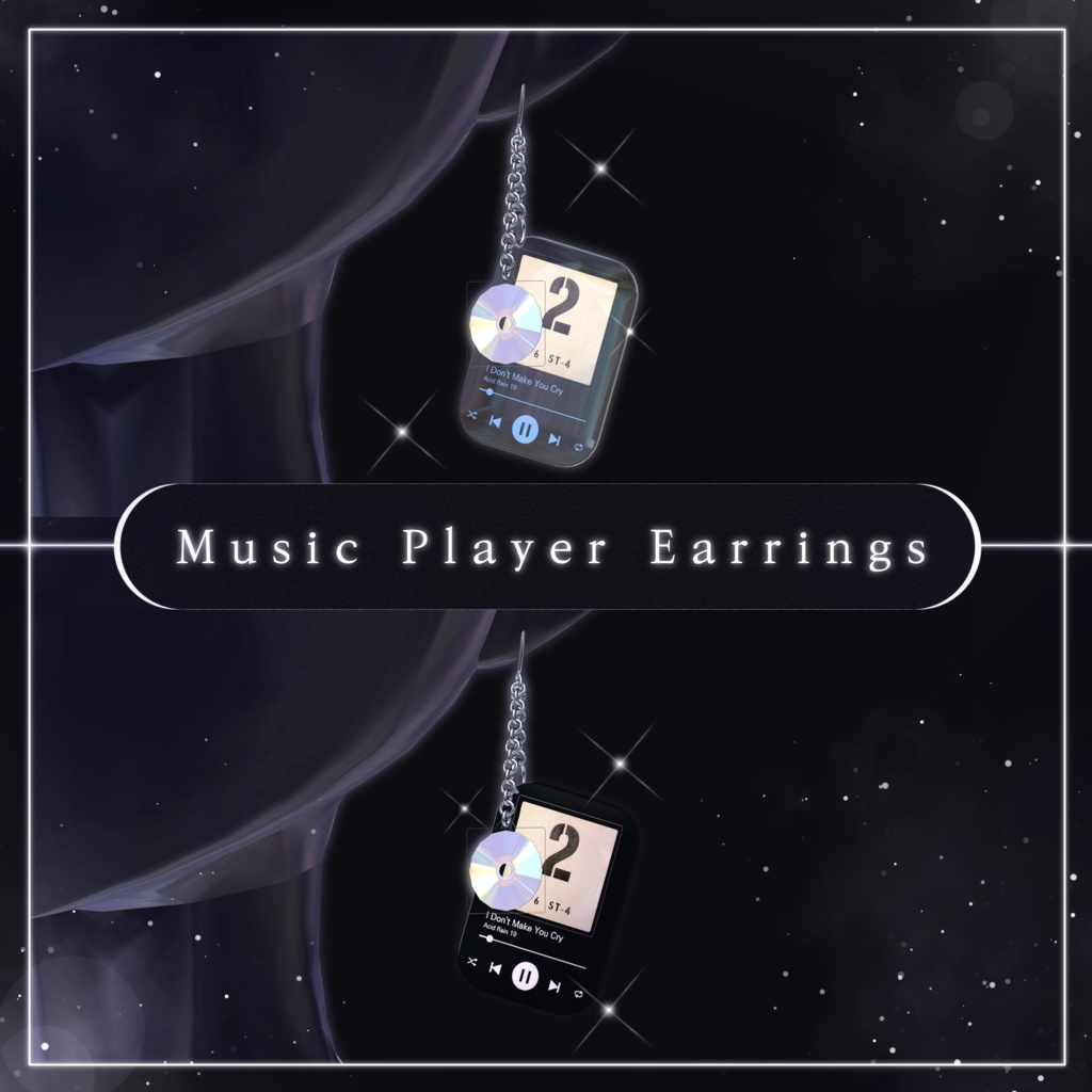 Music Player Earrings