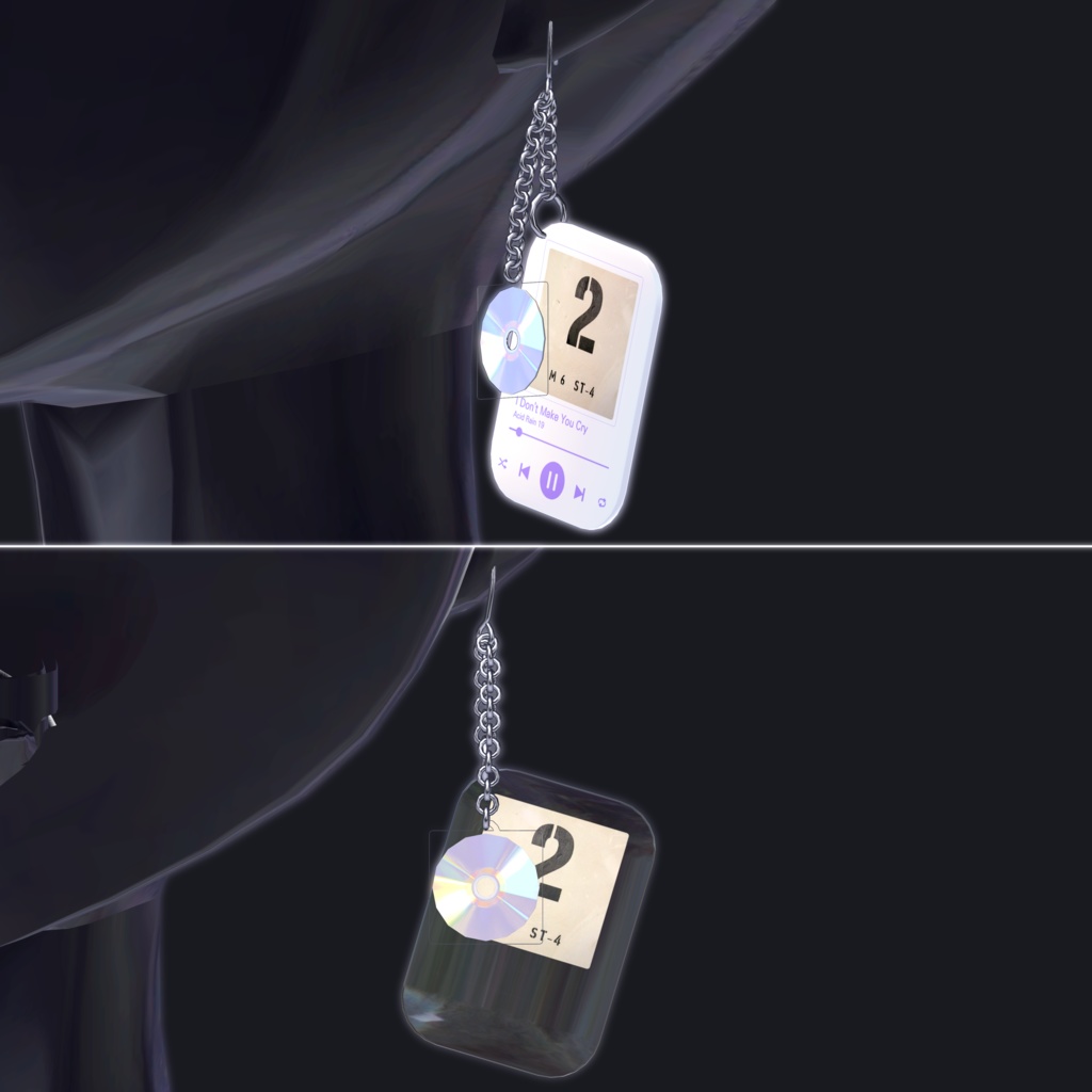 Music Player Earrings