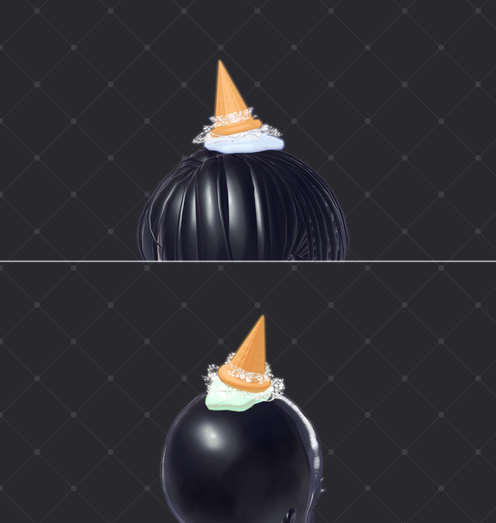Dropped Cone Hat