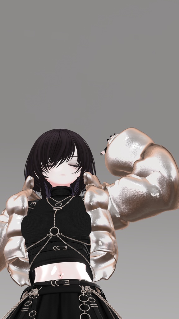 【MA対応・衣装】ぱふぁダウンジャケット!