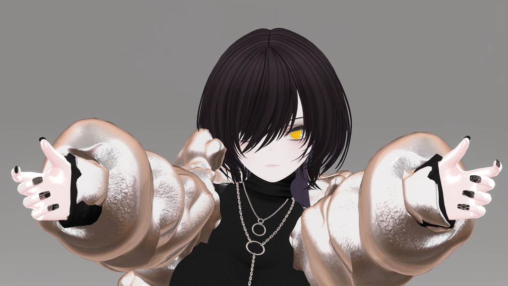 【MA対応・衣装】ぱふぁダウンジャケット!