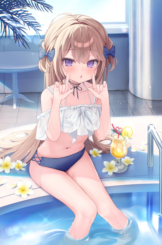 水着の妹ちゃんタペストリー
