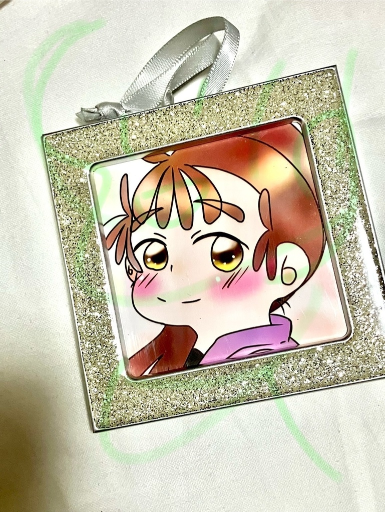 額入りミニイラスト　勘右衛門