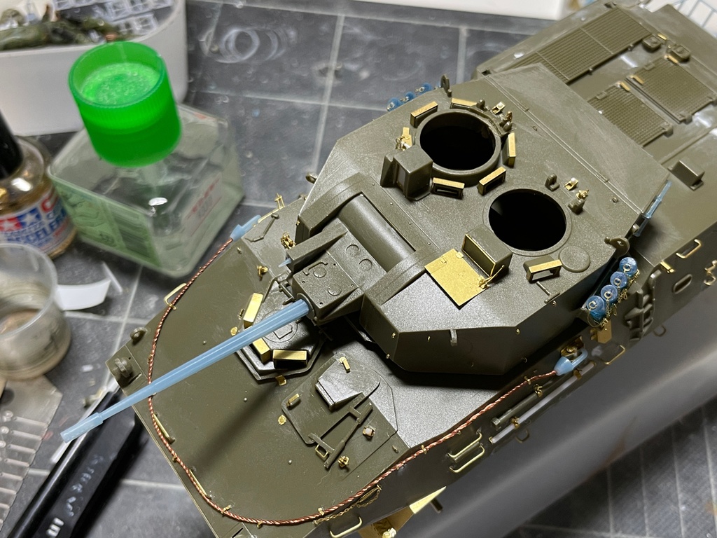 1/35 87式偵察警戒車 ディティールアップ&自重変形タイヤセット(ピットロード用)