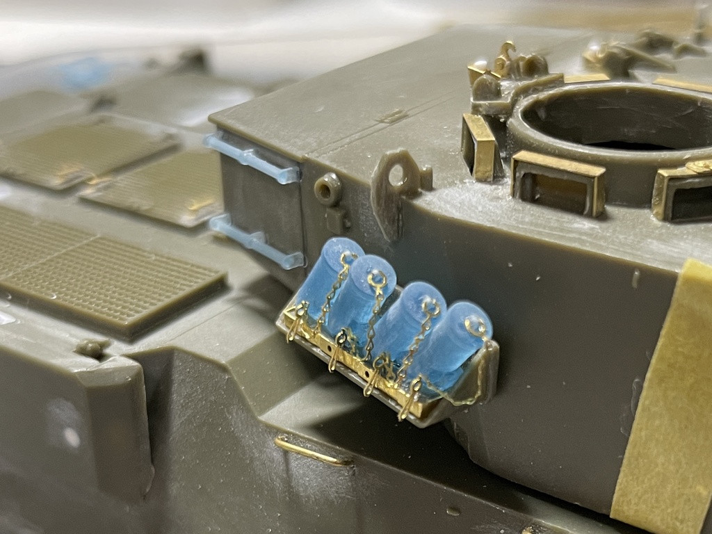 1/35 87式偵察警戒車 ディティールアップ&自重変形タイヤセット(ピットロード用)