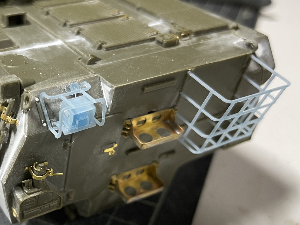 1/35 87式偵察警戒車 ディティールアップ&自重変形タイヤセット(ピットロード用)