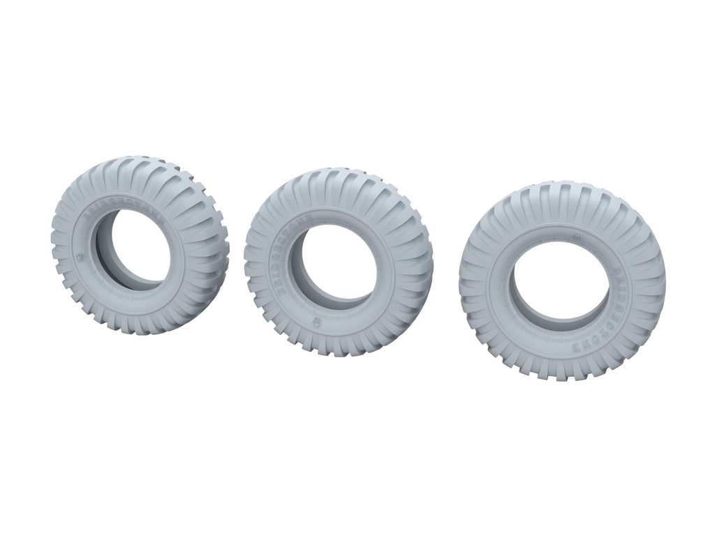 1/35 87式偵察警戒車 ディティールアップ&自重変形タイヤセット(ピットロード用)