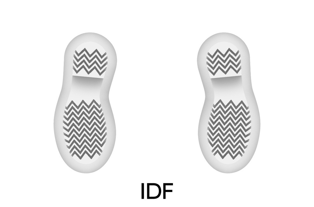 1/35 足跡スタンプ