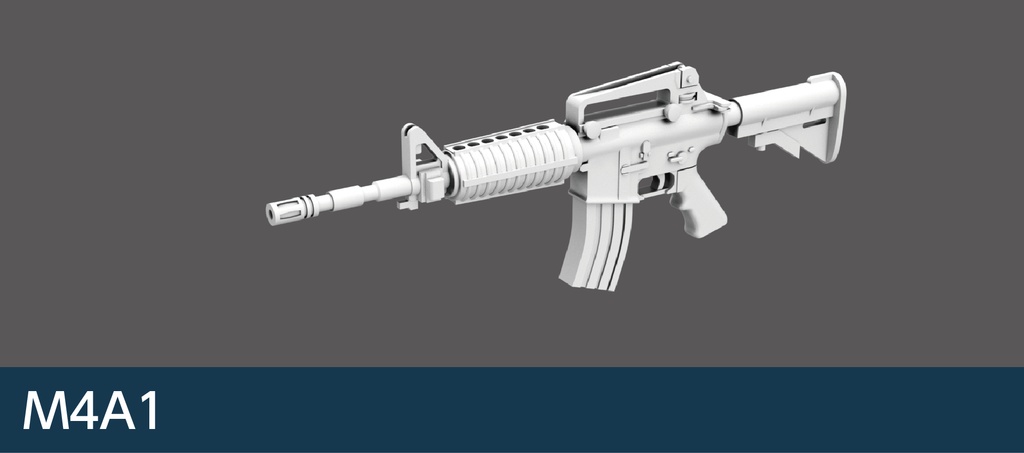 1/35 現用小火器シリーズ M4シリーズ