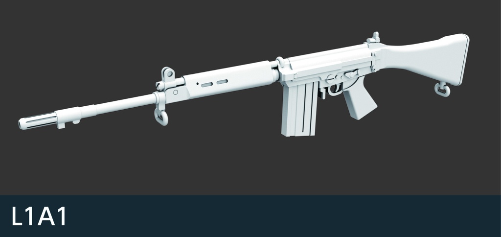 1/35 現用小火器シリーズ FN FALシリーズ