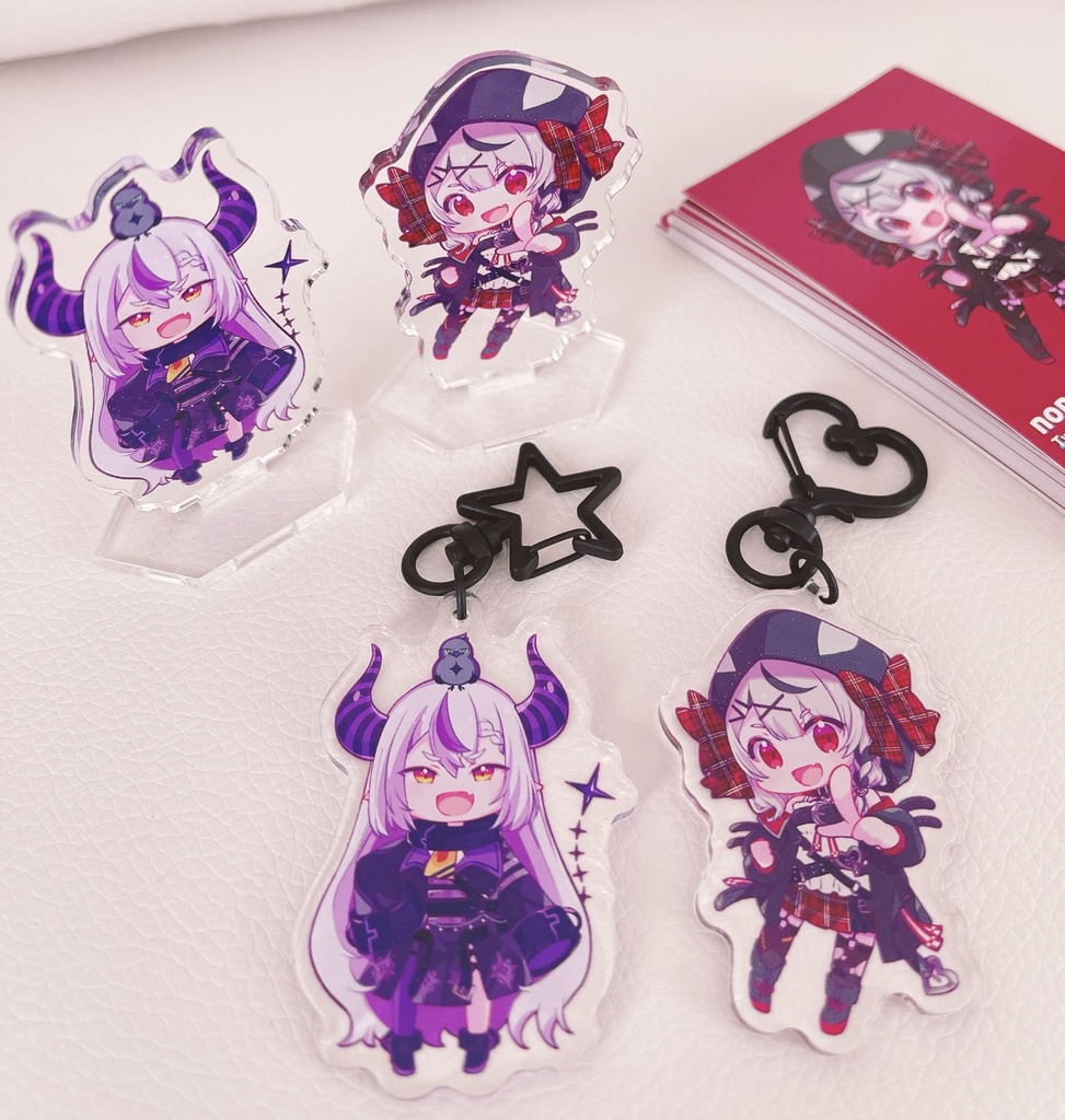 ラプ様&さかまた　アクキー&アクスタ