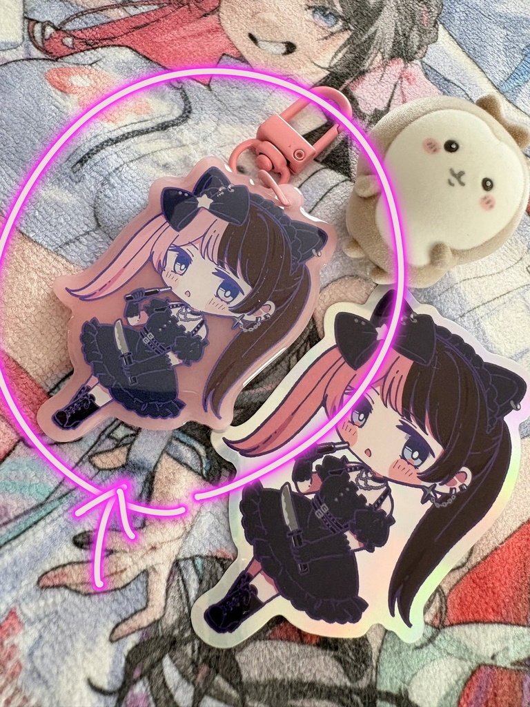 ドーミングアクリルキーホルダー