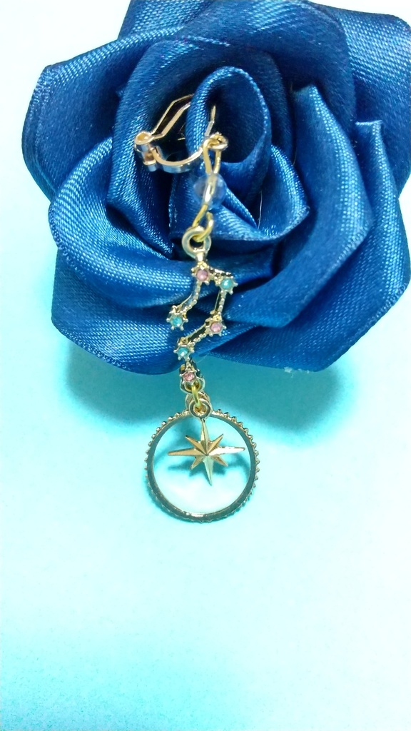 星の瞬き 片耳イヤリング