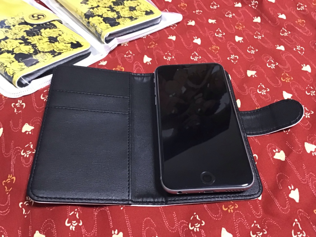 獅子王もどき手帳型スマホケース