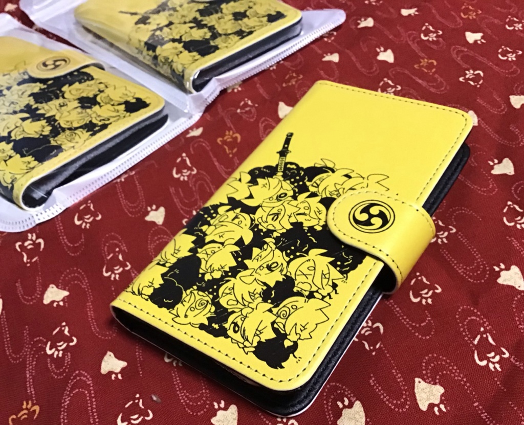 獅子王もどき手帳型スマホケース