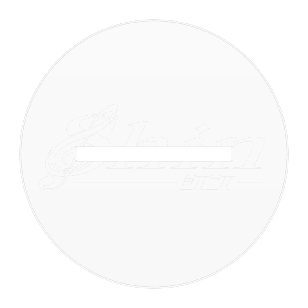 shinキービジュアルアクリルスタンド デビュー記念グッズ