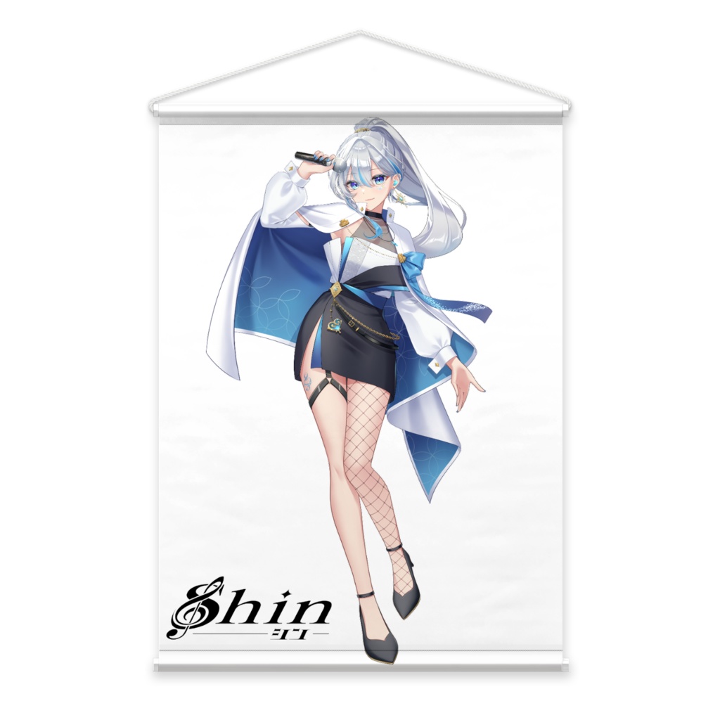 shinキービジュアルタペストリー（B2）デビュー記念グッズ