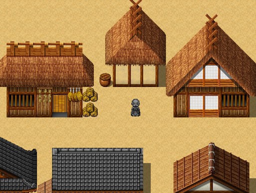 32×32 和風マップチップ